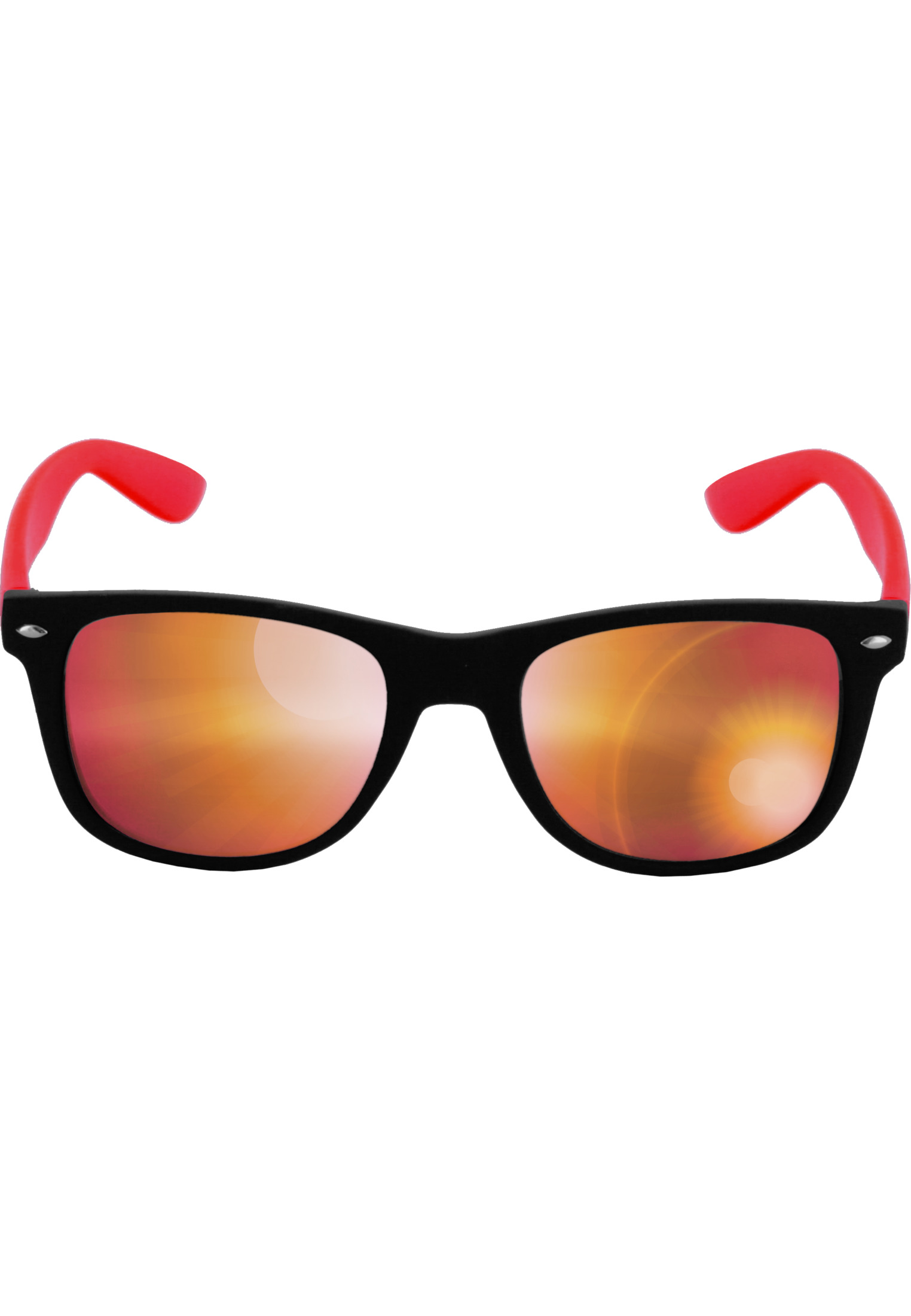 Levně Sluneční brýle Likoma Mirror blk/red/red