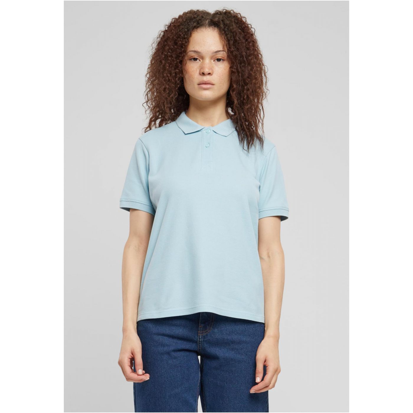 Women's Polo Shirt UC - Blue vo výpredaji-uc ladies 1