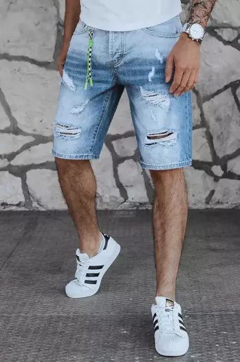 Spodenki męskie jeansowe niebieskie Dstreet