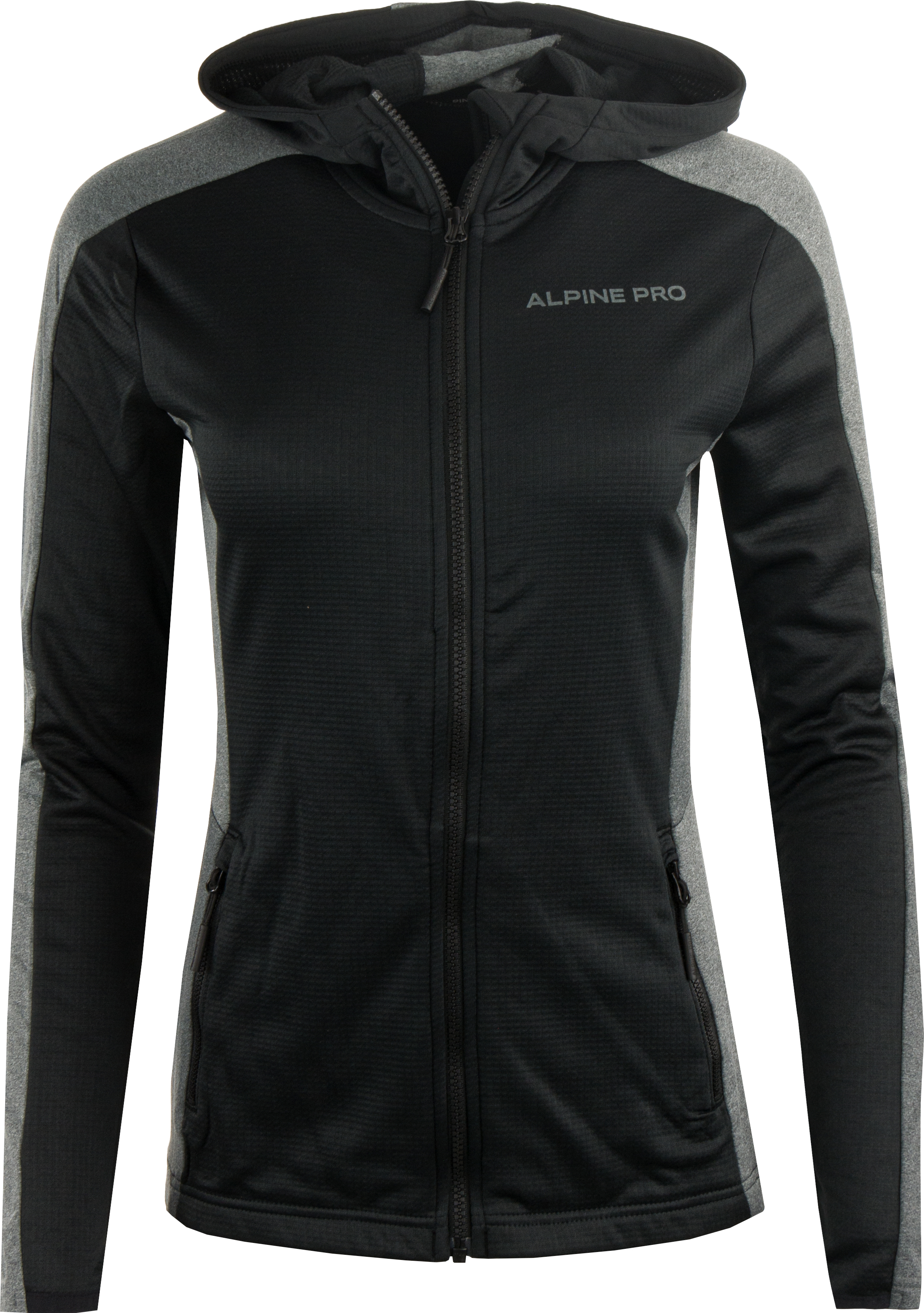 Women's sweatshirt ALPINE PRO SELEDA black
