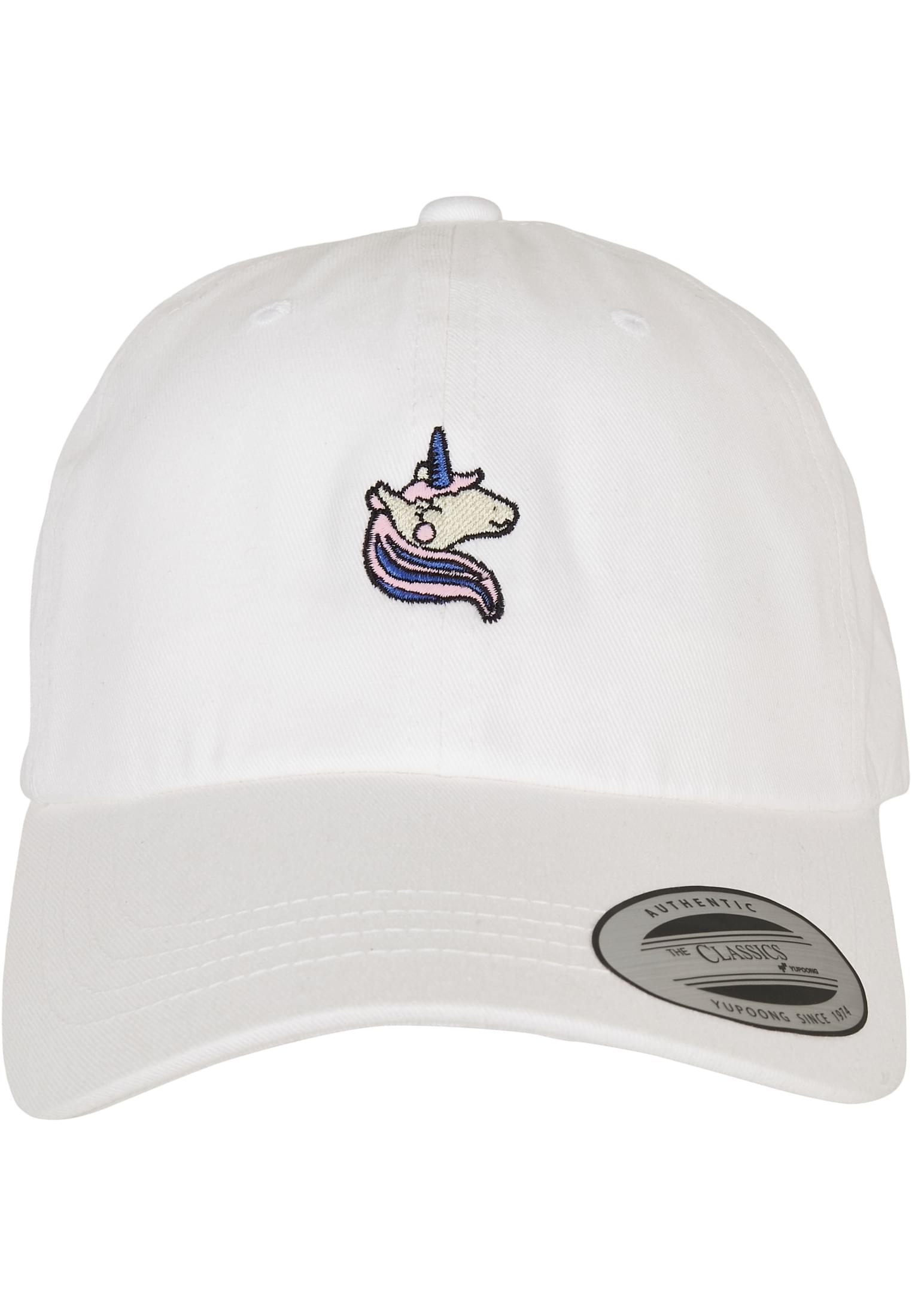 Women's Unicorn Dad cap in white