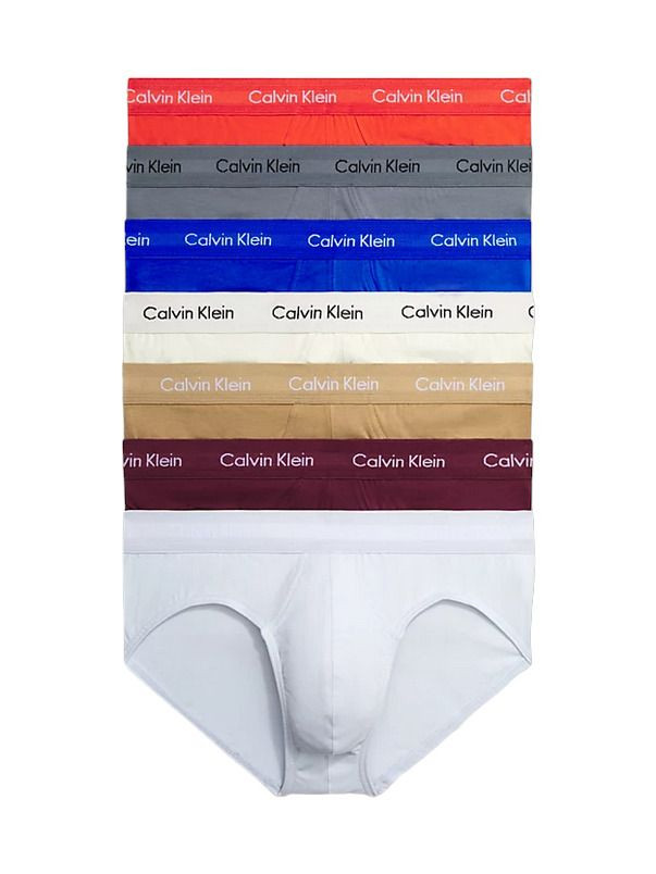 Levně 7PACK pánské slipy Calvin Klein vícebarevné