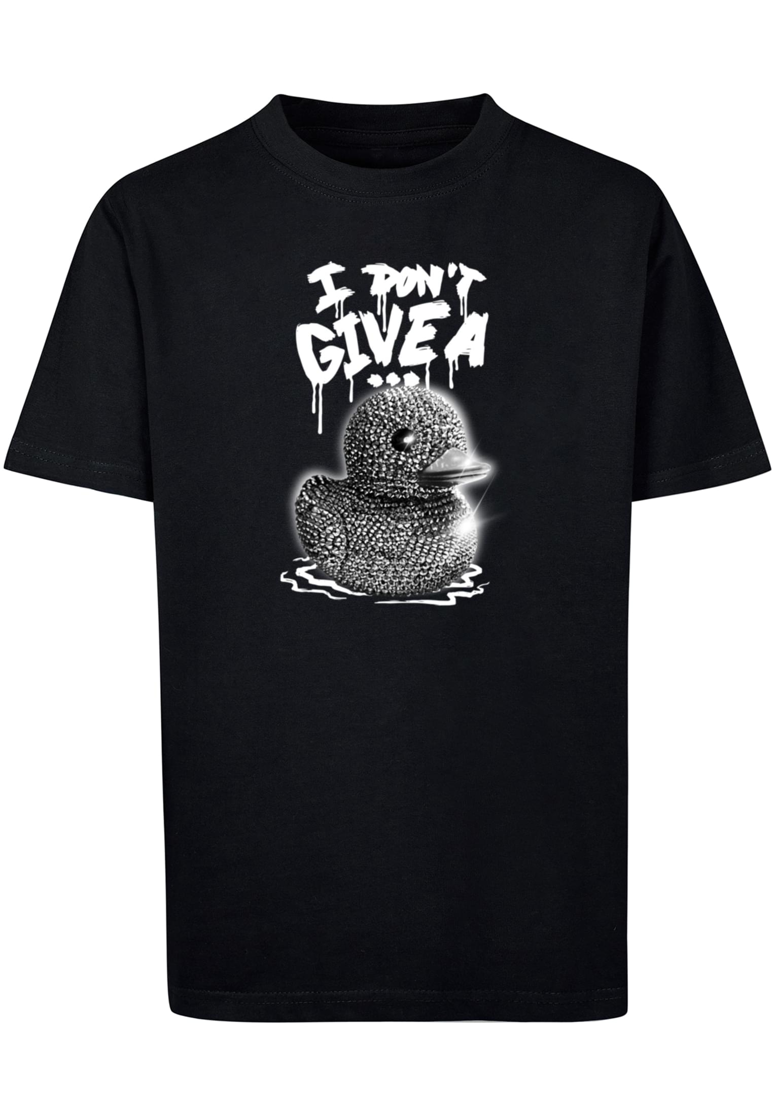 Children's T-shirt I Don't Give A black