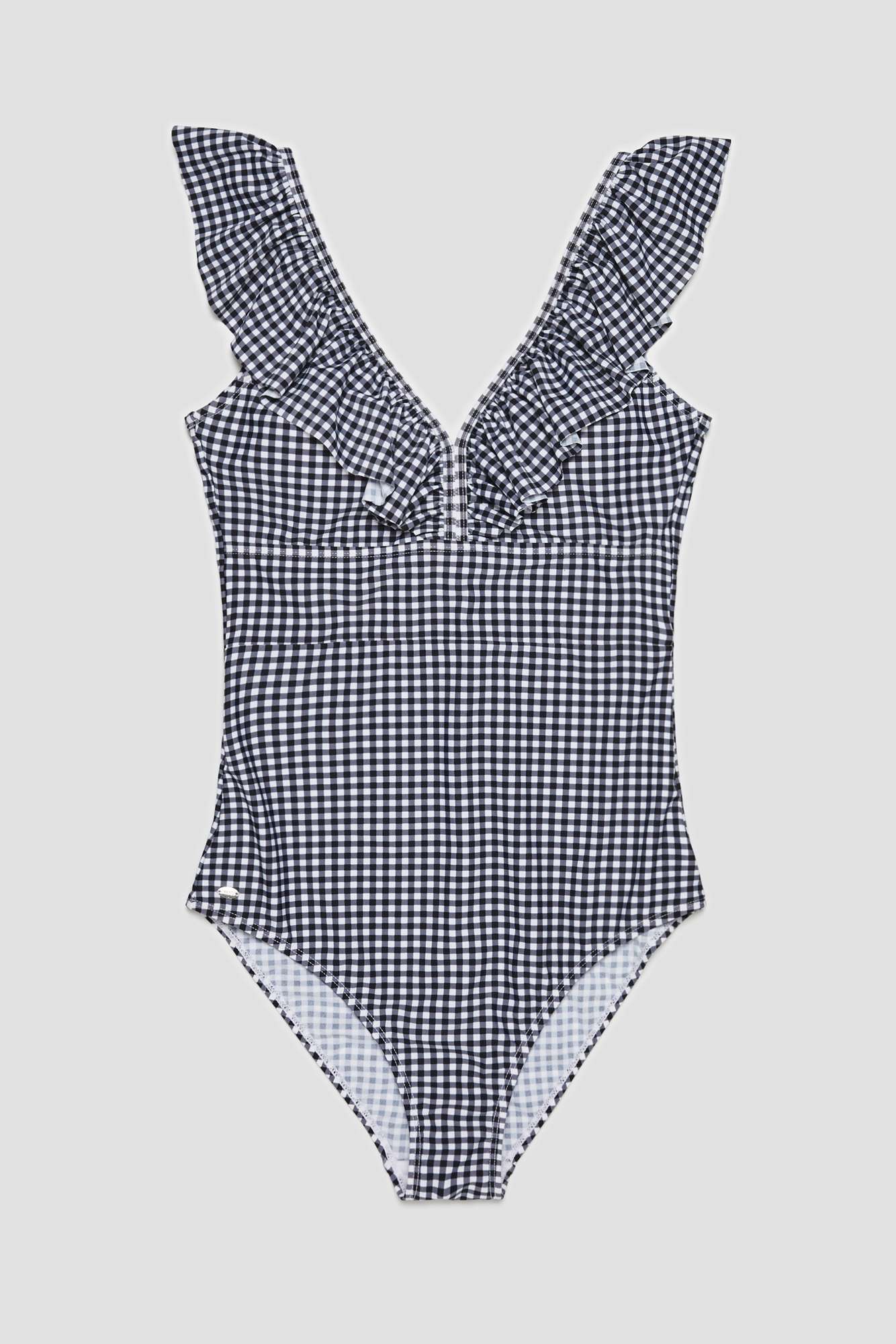 Costum de baie dintr-o singură piesă pentru femei cu volane