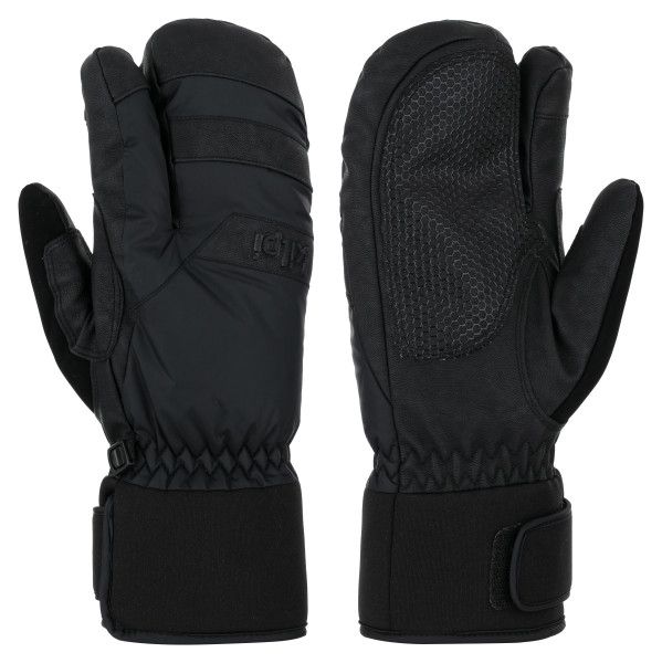 Kilpi TRINO-U Three-finger Ski Gloves Black