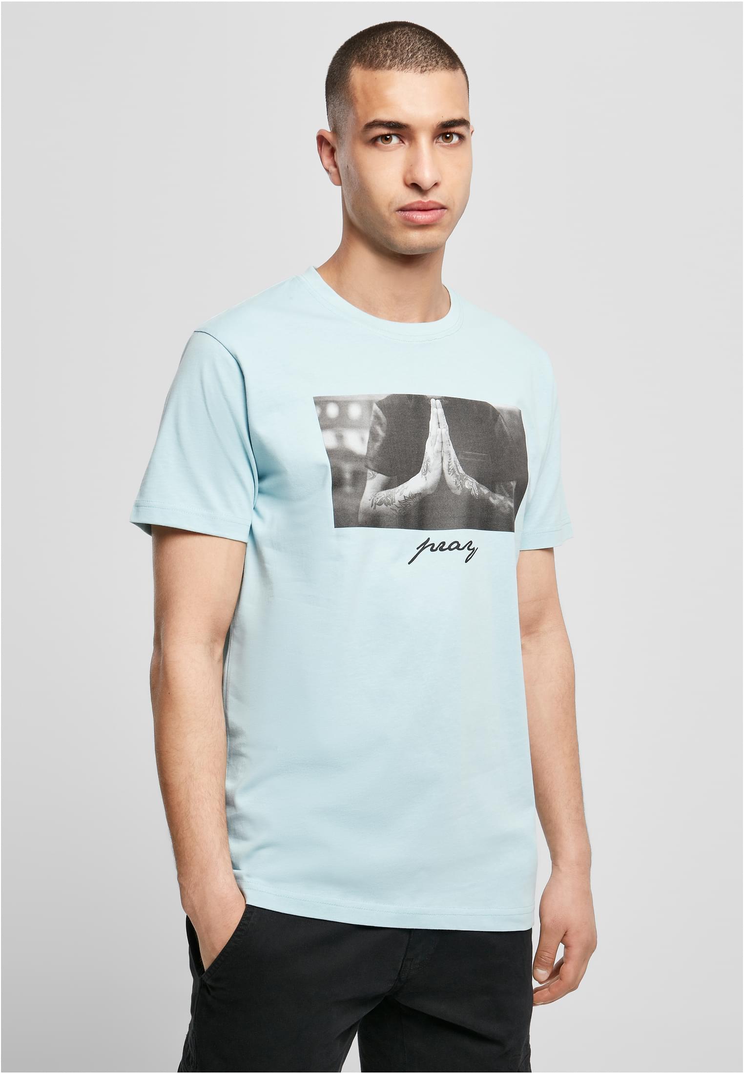 Pray Tee Ocean Blue