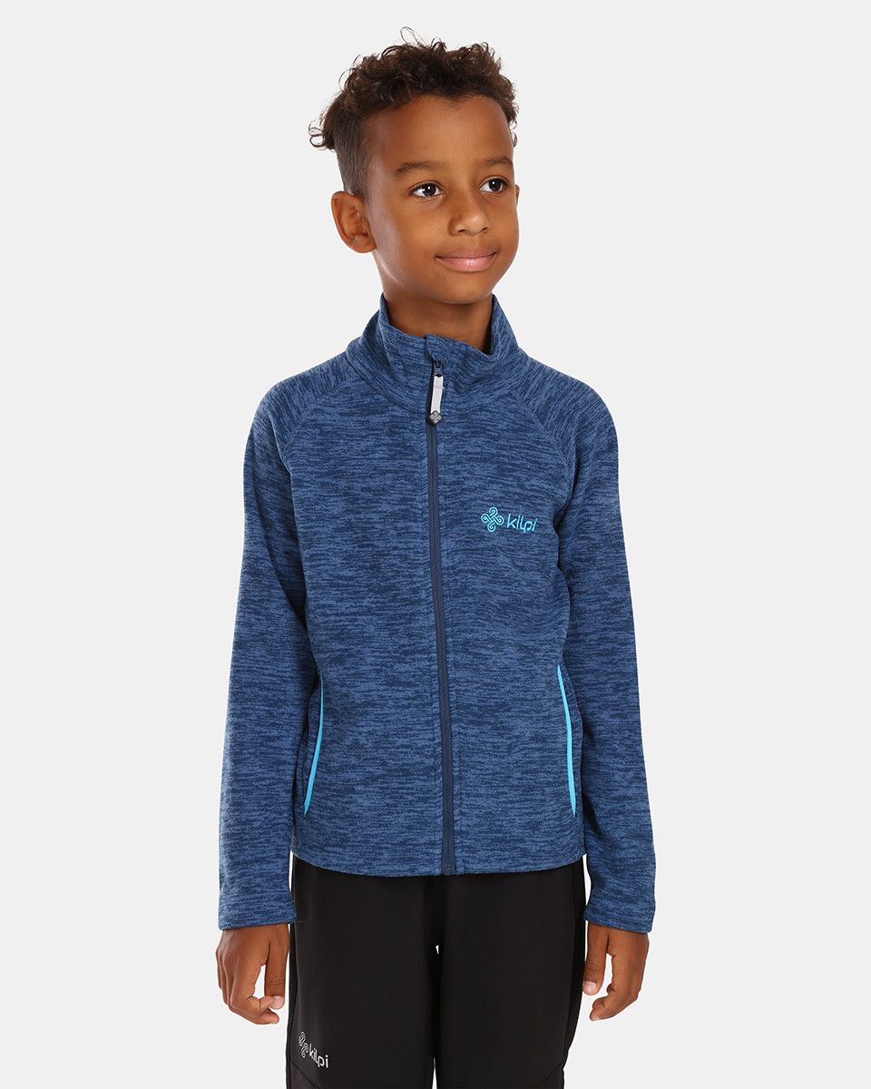 Children's fleece sweatshirt Kilpi ALACANT-J Dark blue