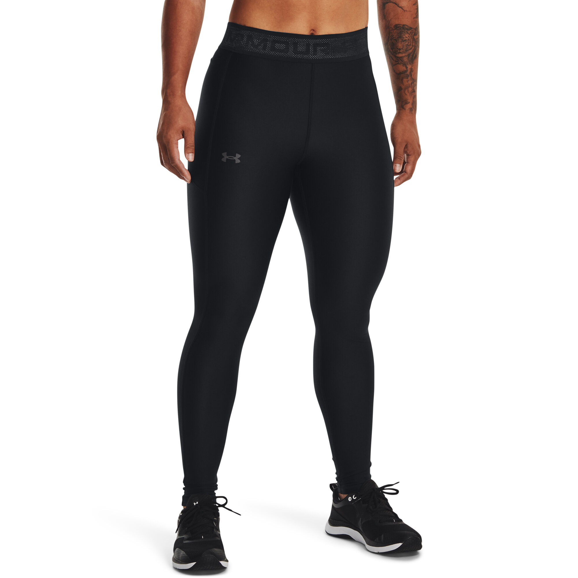 Womens compression leggings Under Armour Armour Branded WB Leg