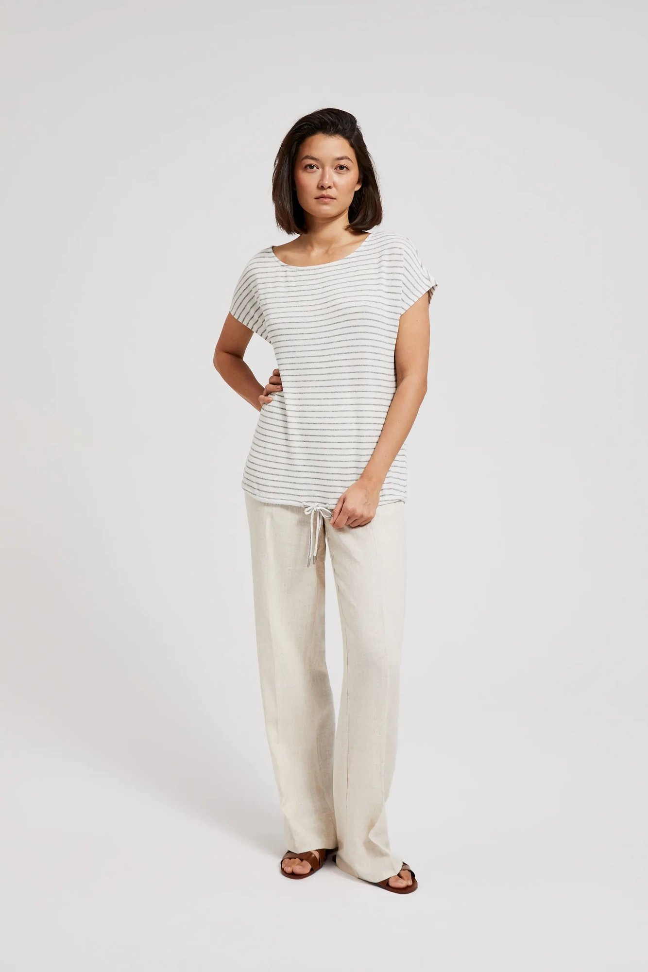 Marisse Women&#039;s Blouse L-Ts-4392 Off White