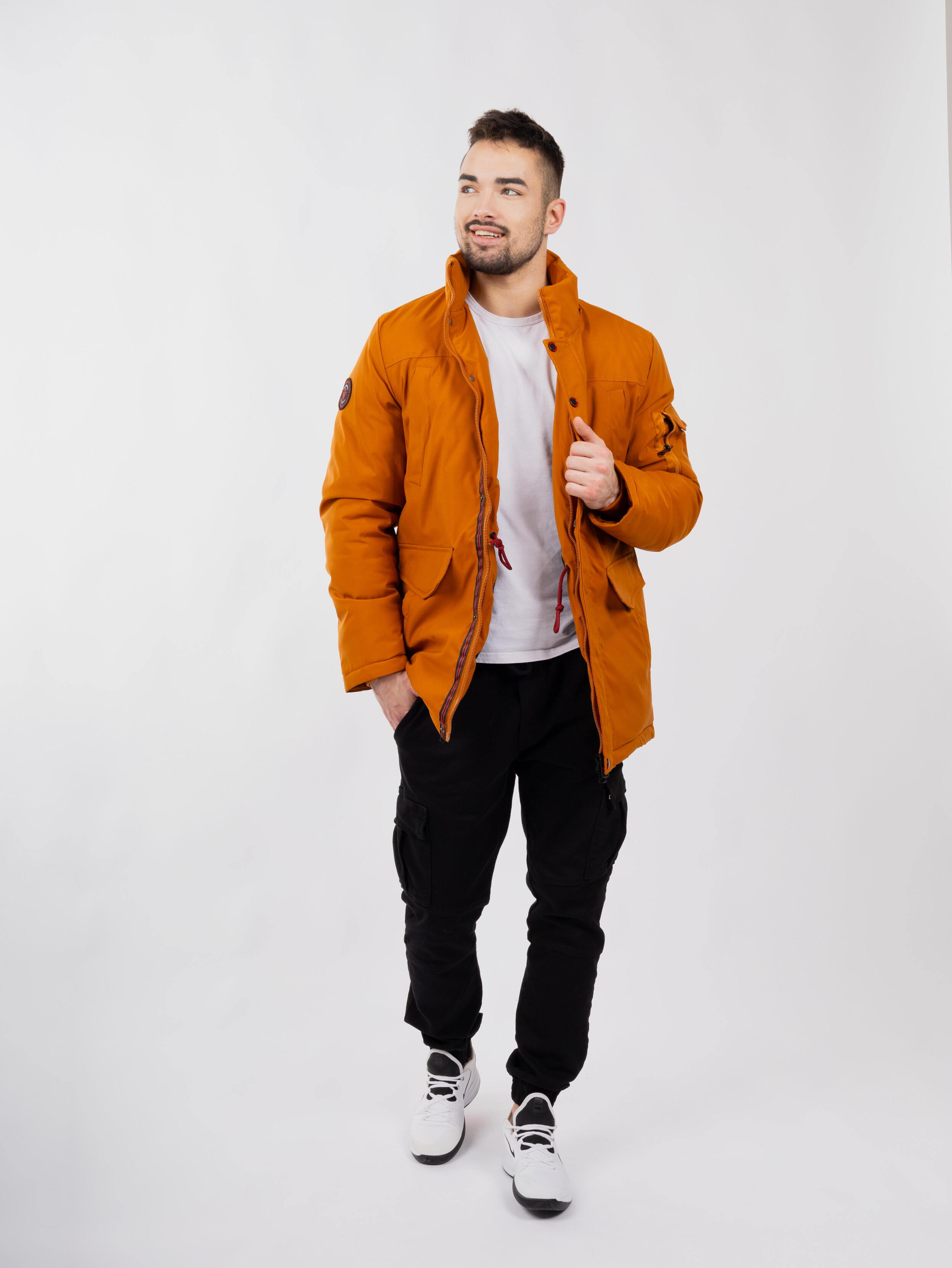 Geaca barbati, Glano