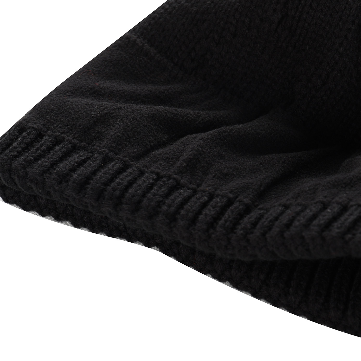 Warm hat with pompom ALPINE PRO GODERE black