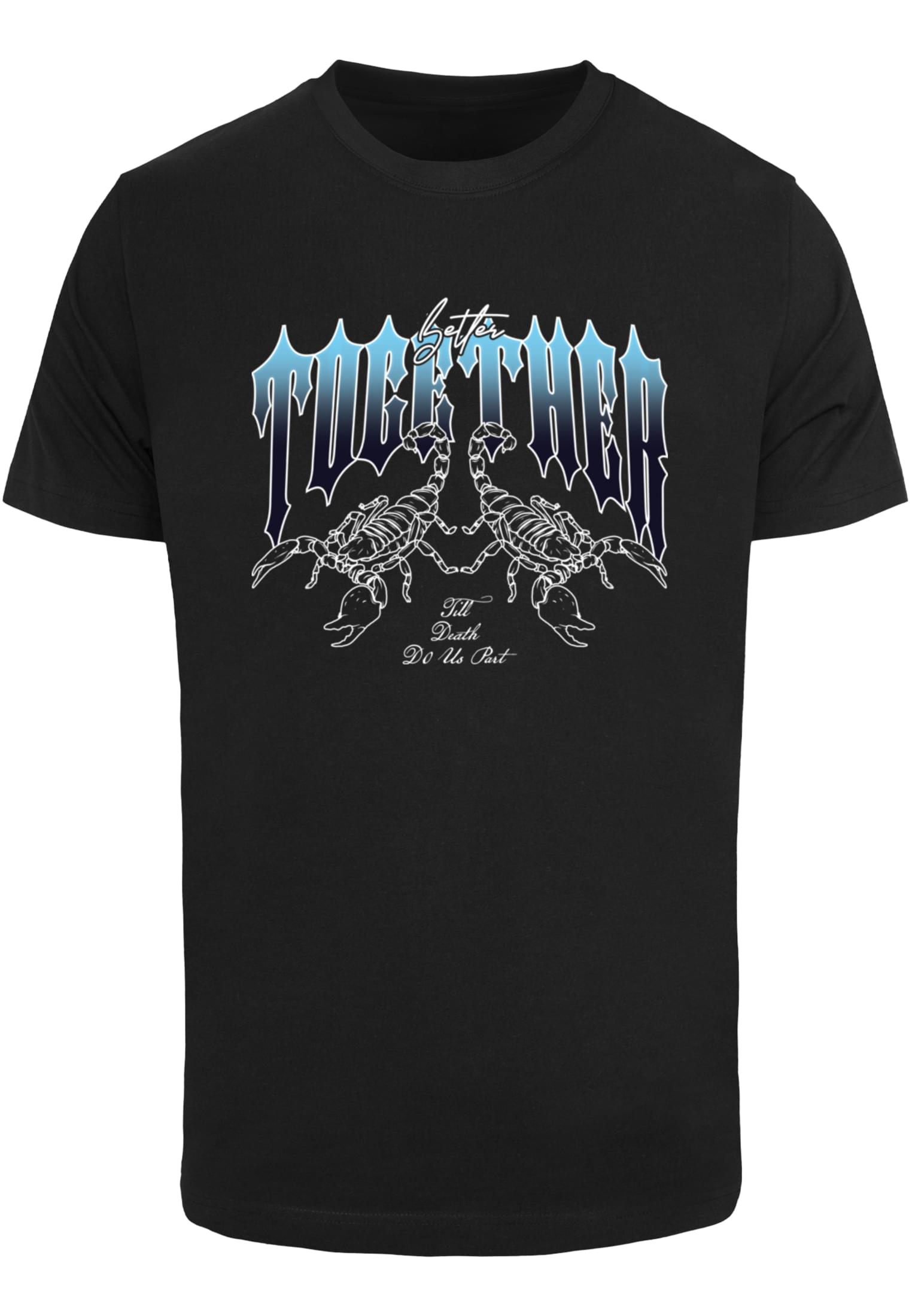 Men's T-shirt Better Together Scorpion Black