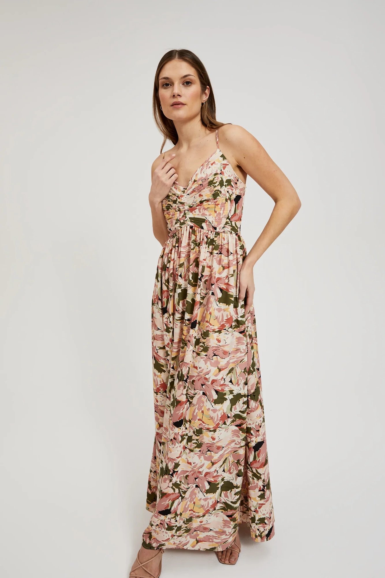 Marisse Women's Dress L-Su-4324 Dusty Pink