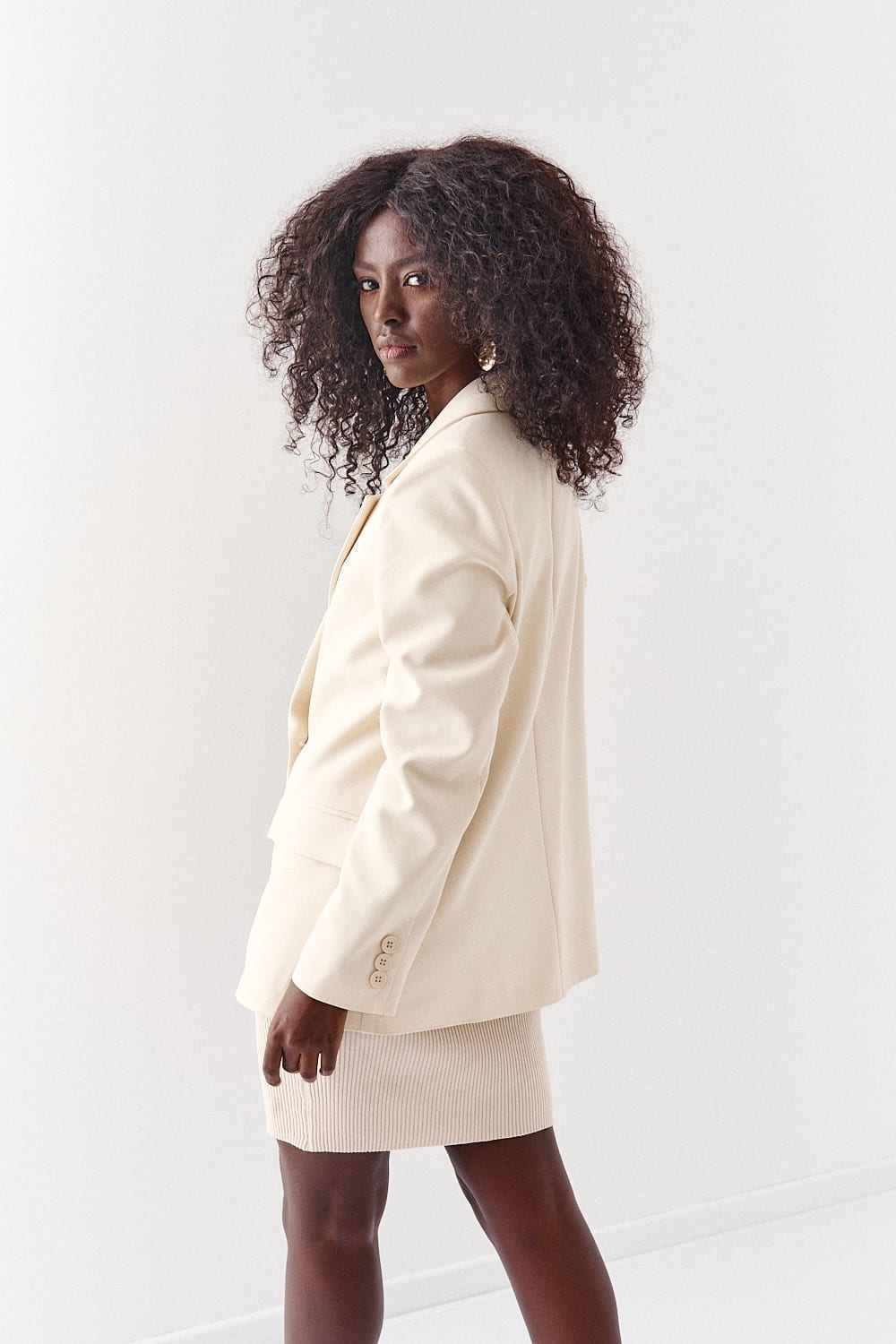 Sacou de damă FASARDI Beige