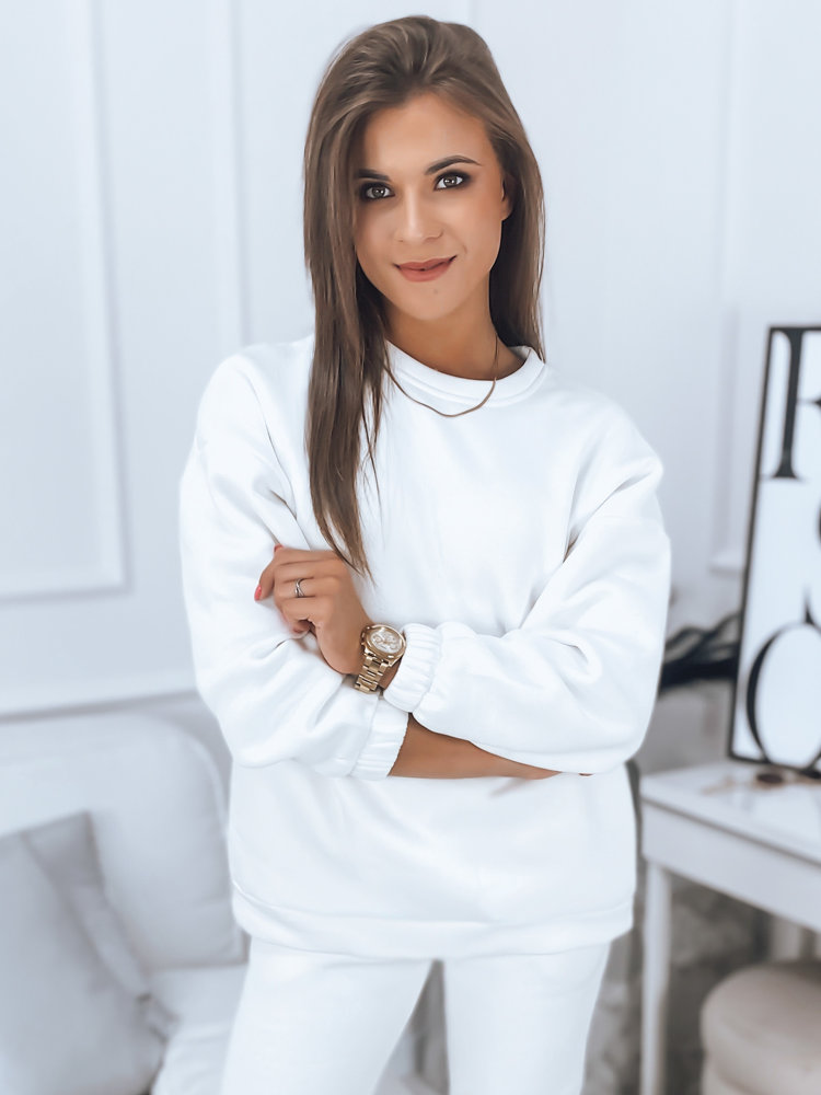 Komplet damski dresowy ARIELLA PREMIUM biały Dstreet