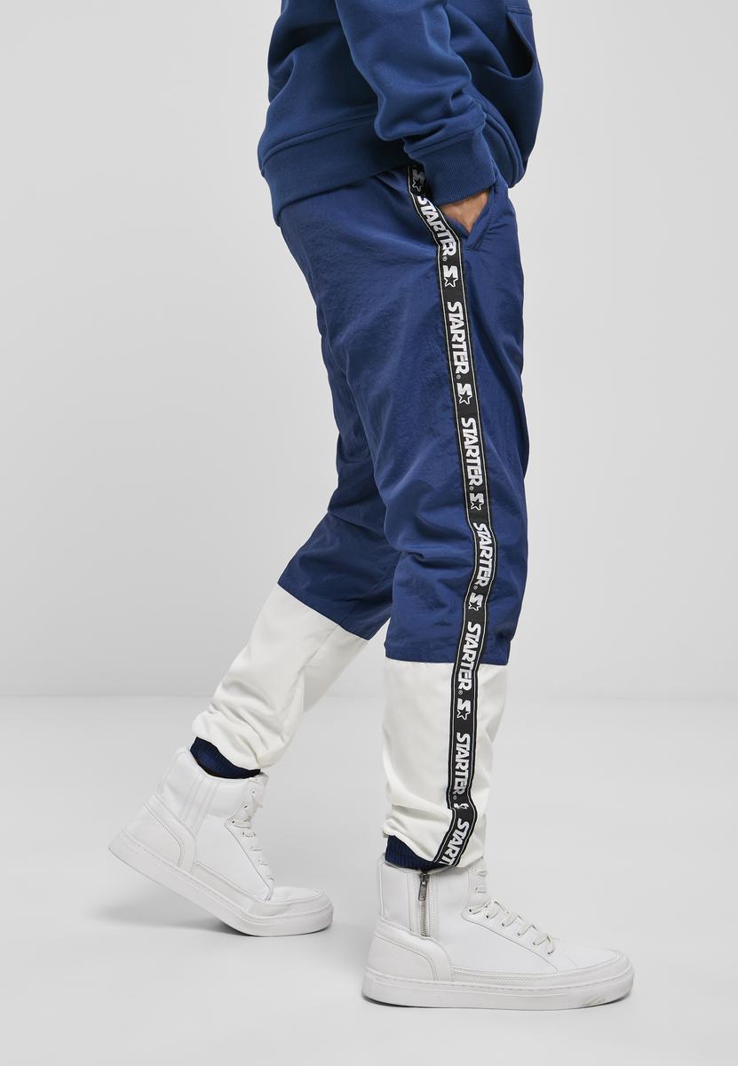 Starter Two Toned Jogging Pants Blue Night/White