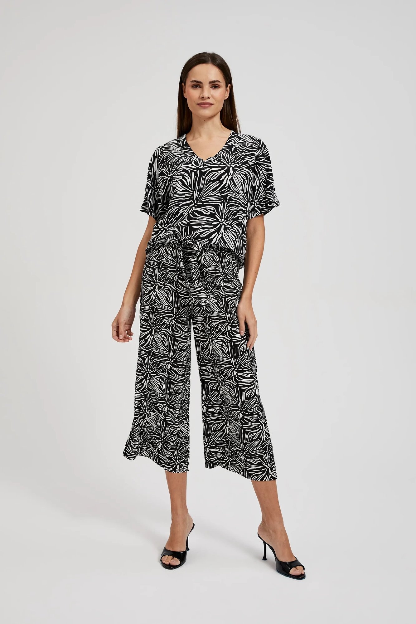 Marisse Women's Trousers L-Sp-4338 Black