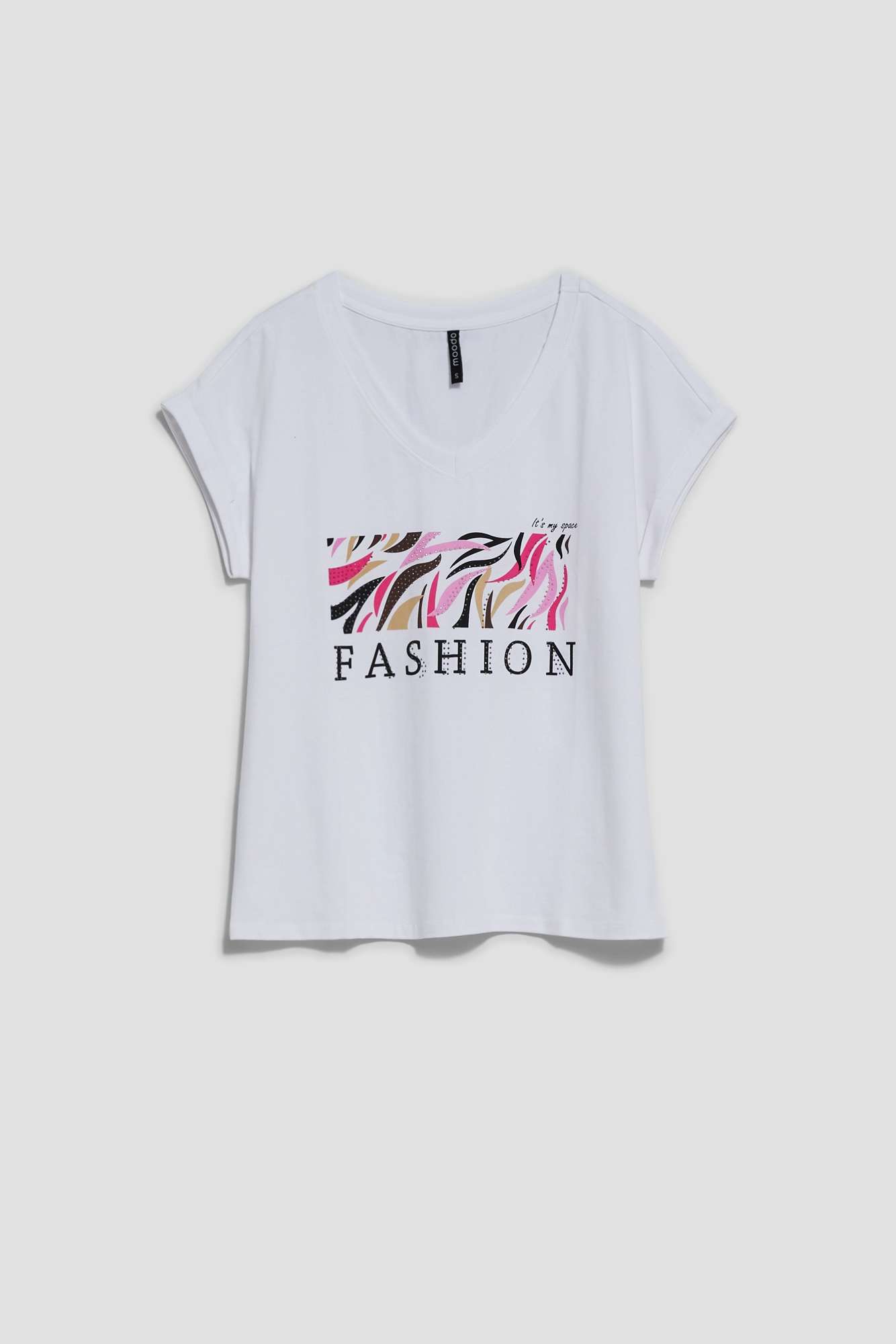 Marisse Women's T-Shirt L-Ts-4004 White