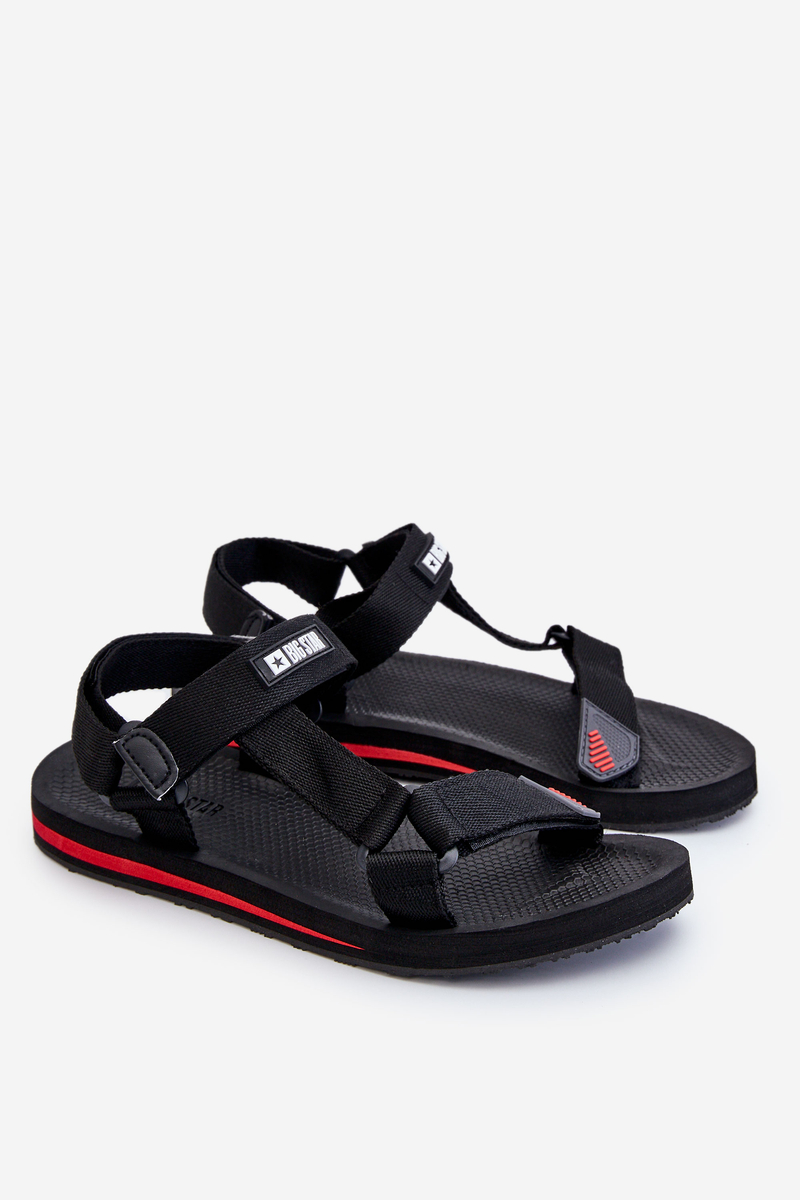 Men's Velcro Sandals Big Star DD174717 black