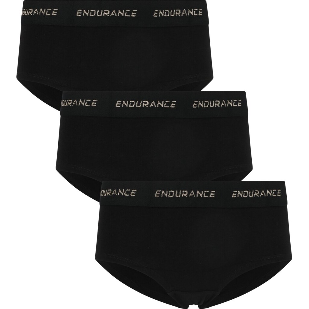 Dívčí kalhotky Endurance Vickers Jr. Hipster 3-Pack