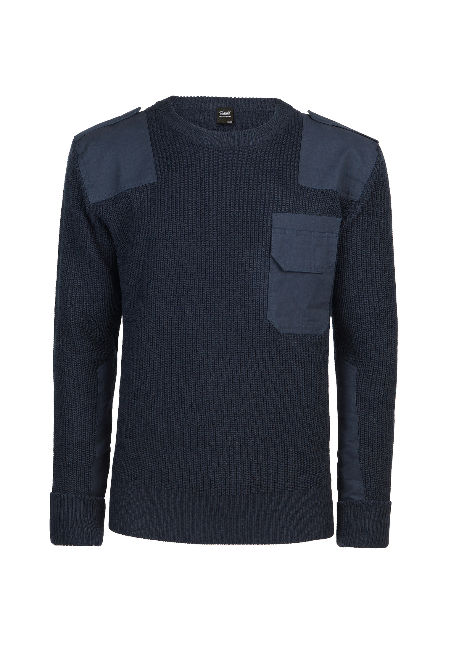 Navy Military Sweater