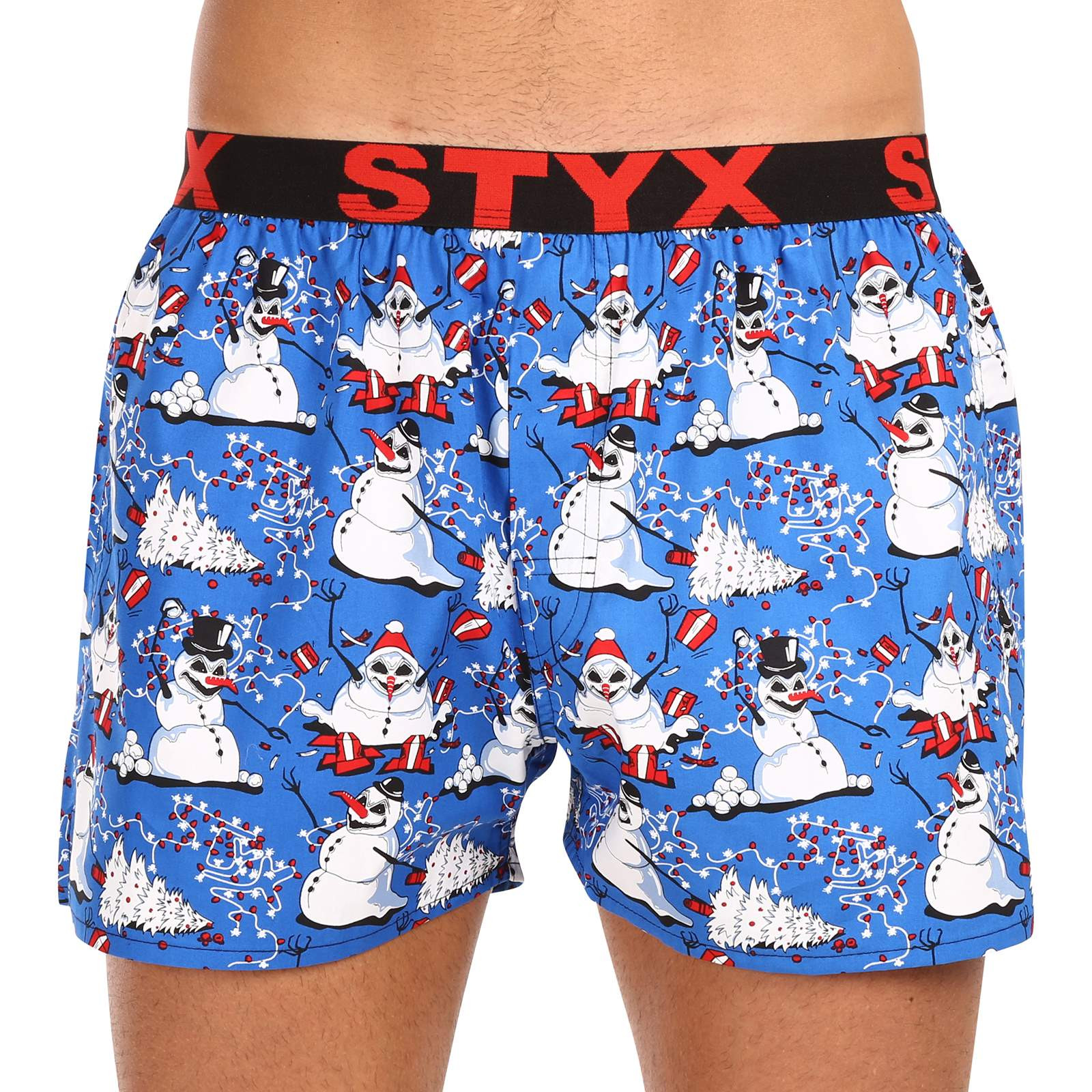 Men's Briefs Styx Art Sports Rubber Christmas Snowmen