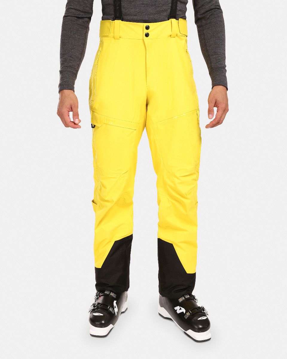 Men's membrane trousers Kilpi LAZZARO-M Yellow