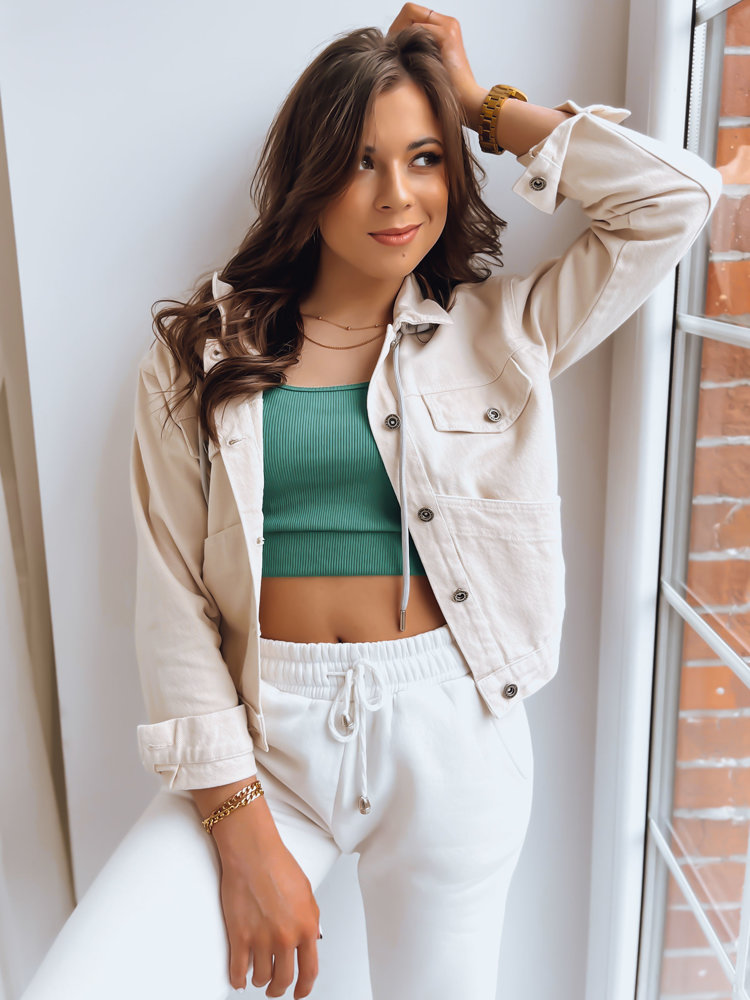 Women's jacket MAGNOLIA beige Dstreet