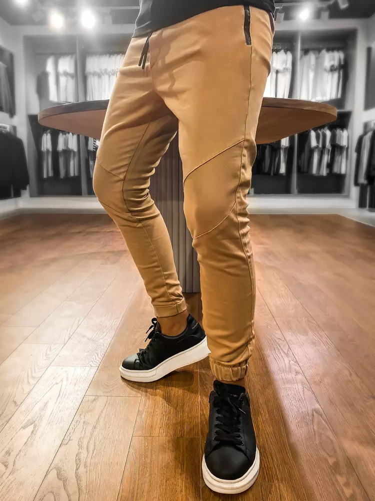 Men's sweatpants DStreet Camel