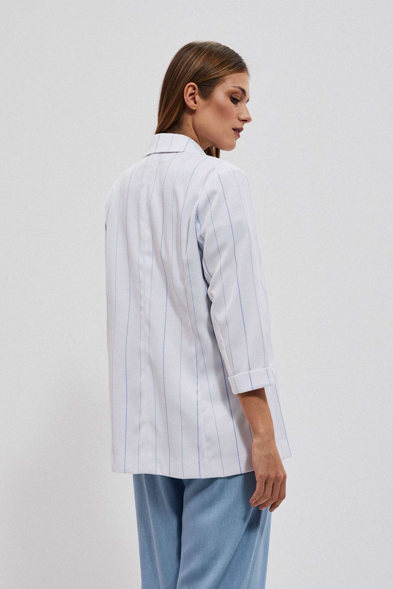 WOMEN&#039;S JACKETS L-MR-4008 WHITE