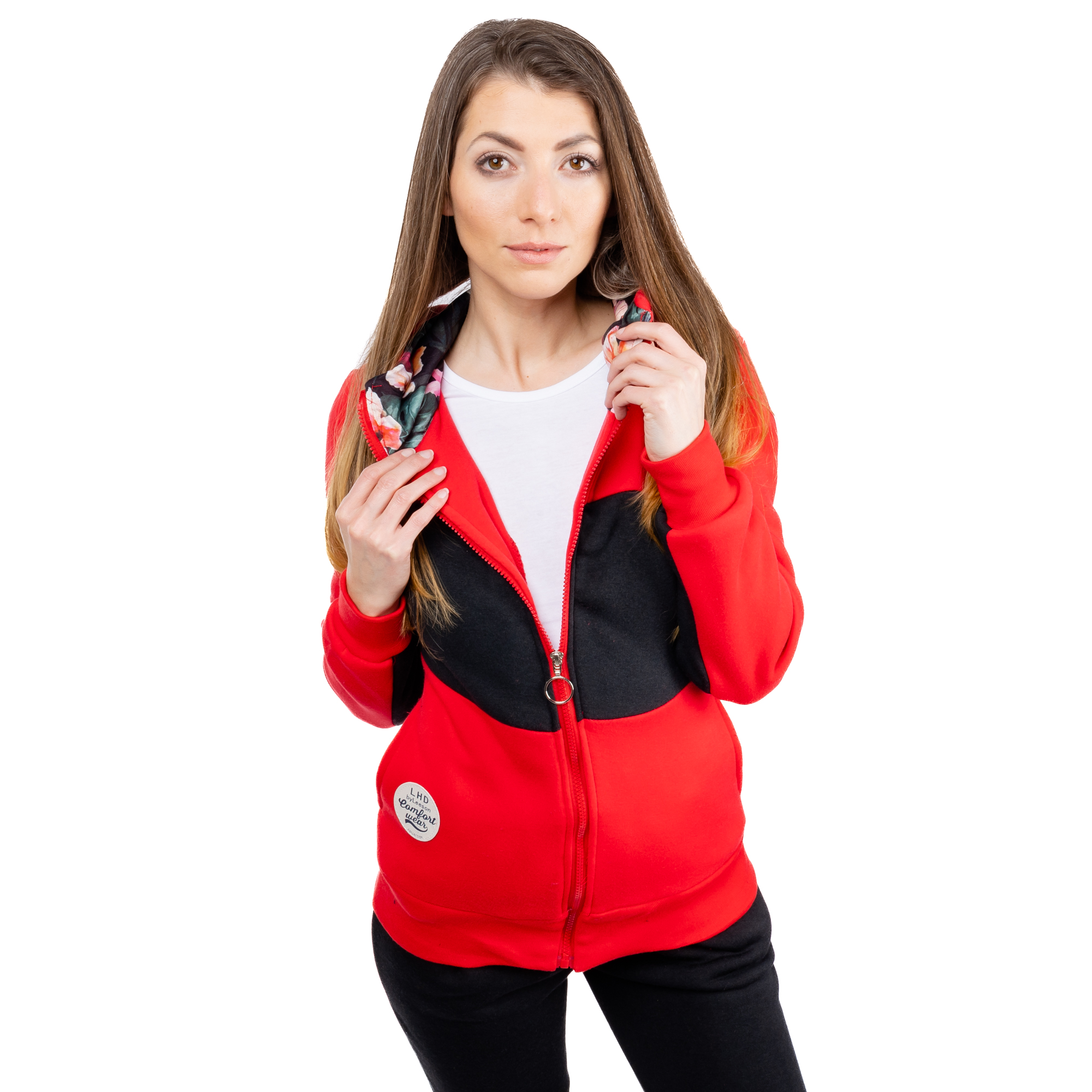 Women&#039;s tracksuit GLANO - red