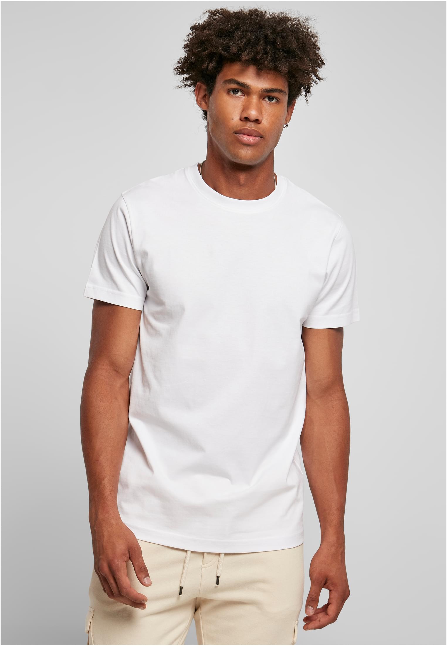 Levně Recyklované základní tričko bílé