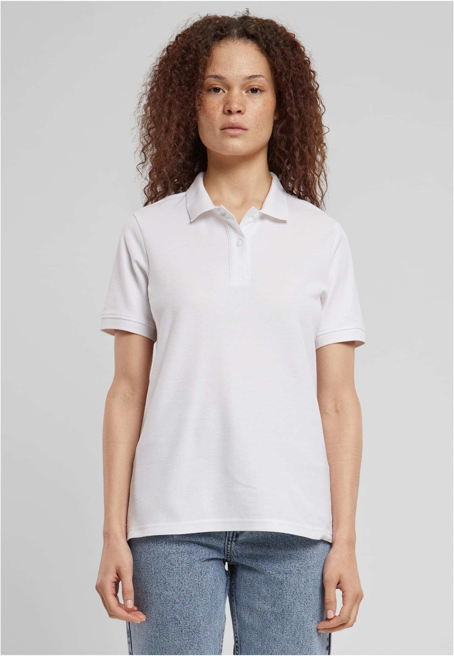 Women's polo shirt UC - white