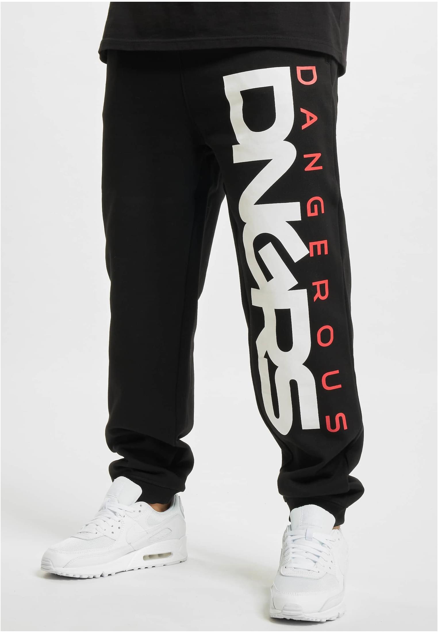 Herren Jogginghose Dangerous DNGRS BLKRED