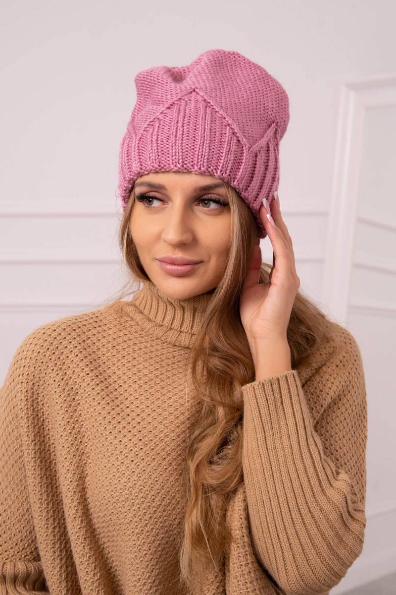 Ladies beanie Liliana K375 dark pink