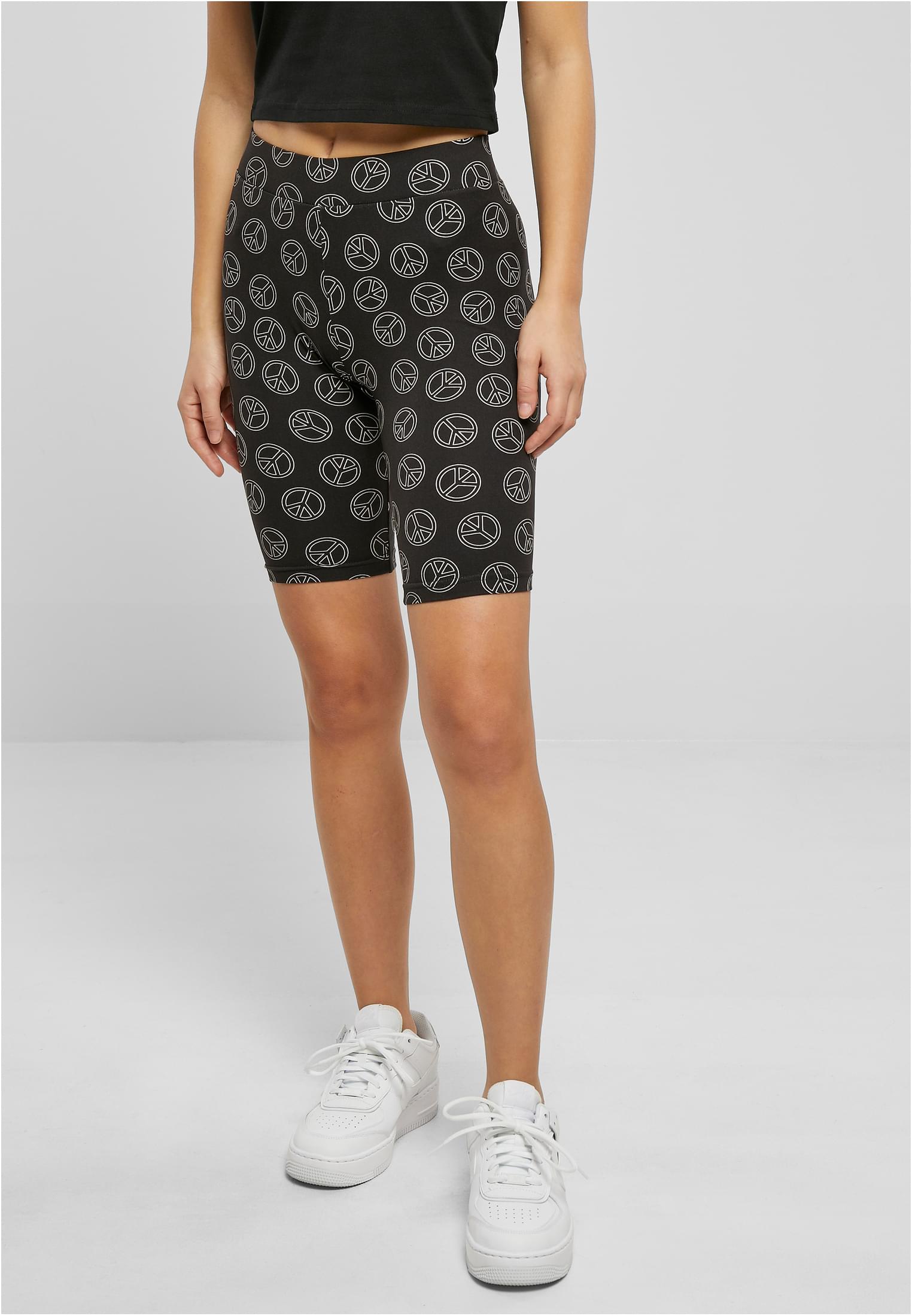 Women's Soft Shorts AOP Cycle Blackpeace