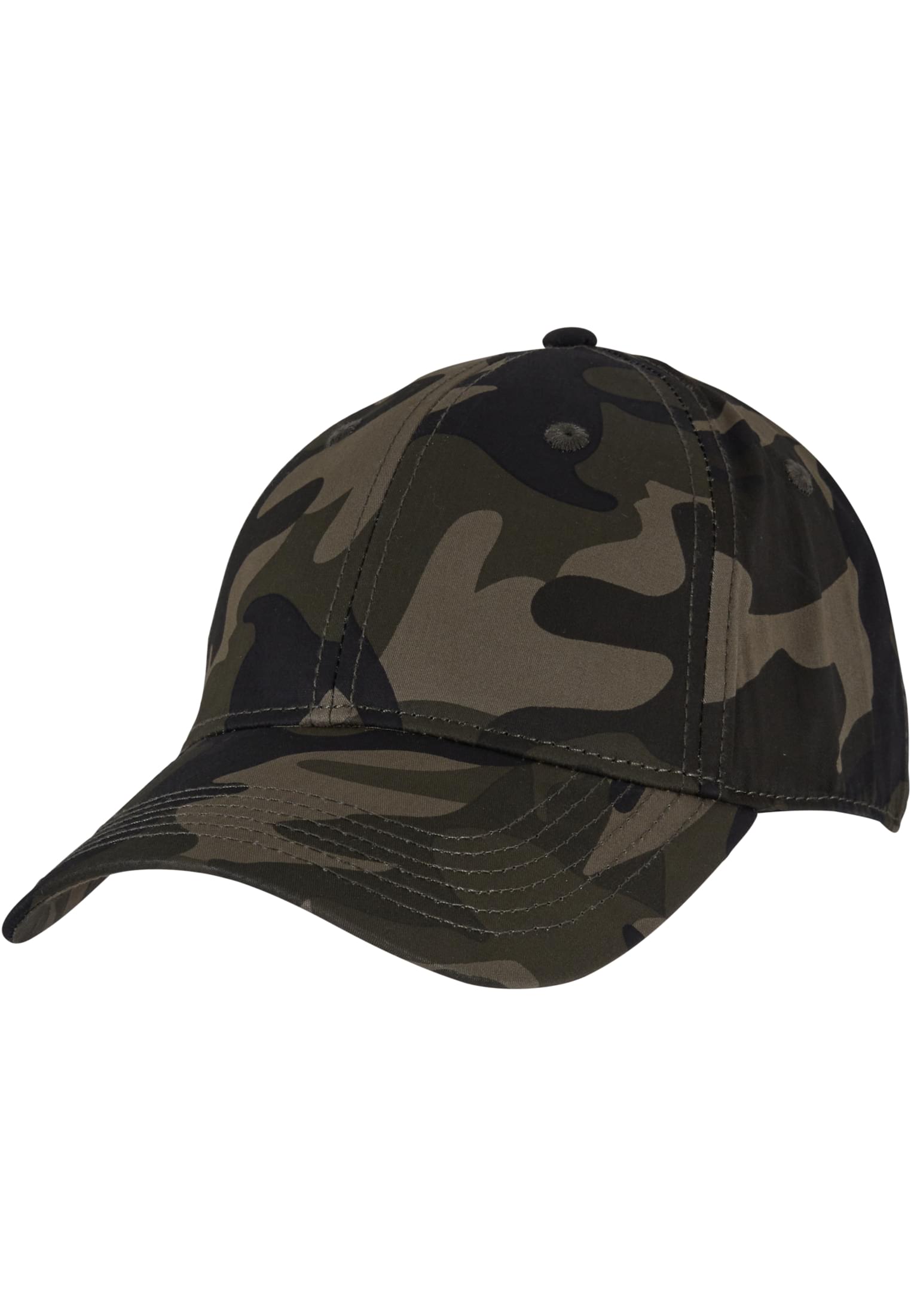 C&S Plain Curved Cap Woodland