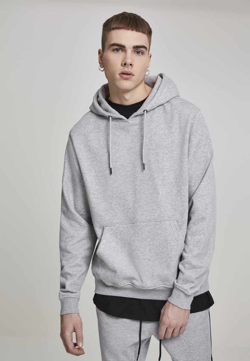 Base Color Terry Hoody Gray