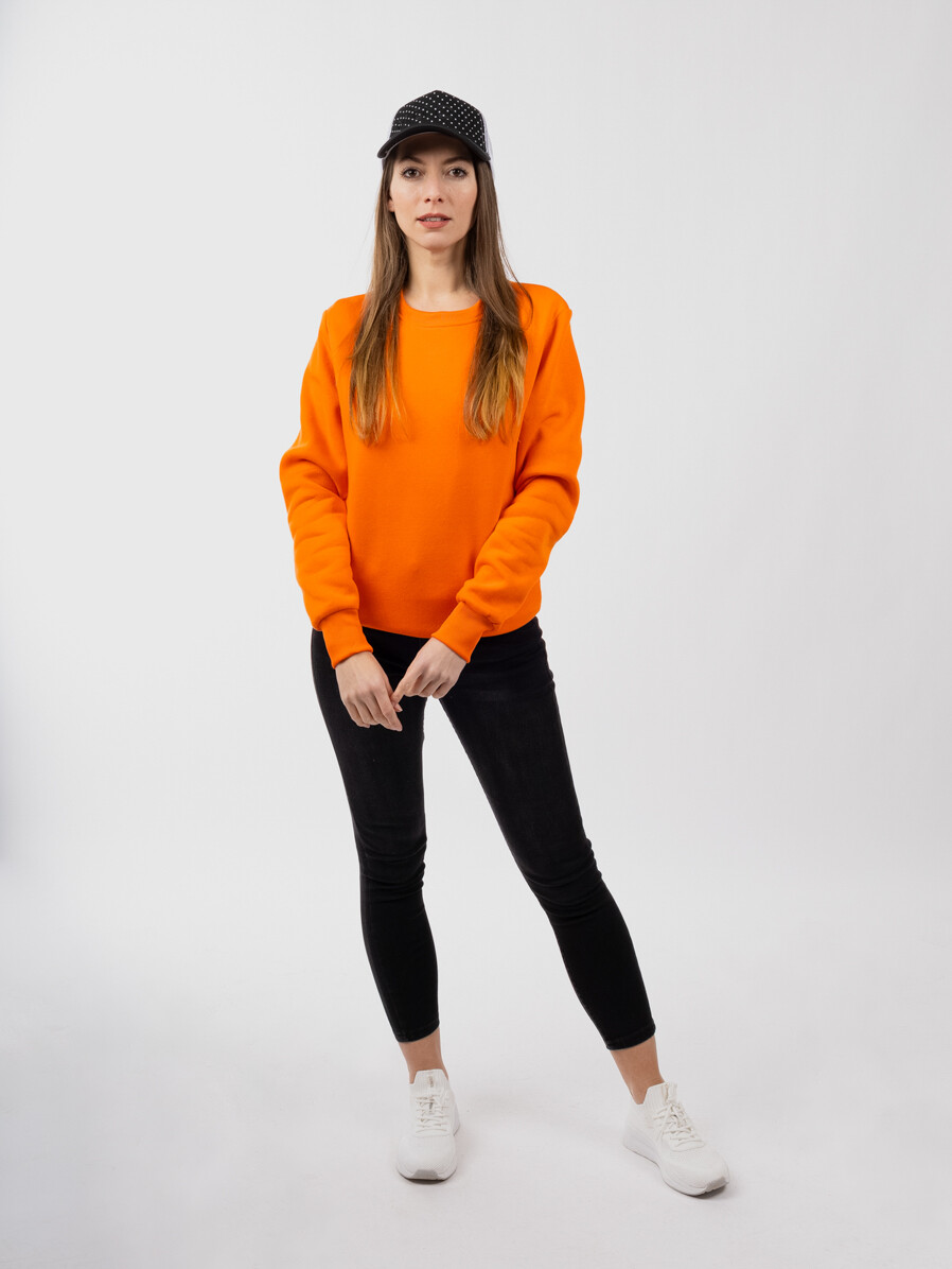 Women&#039;s sweatshirt GLANO - orange