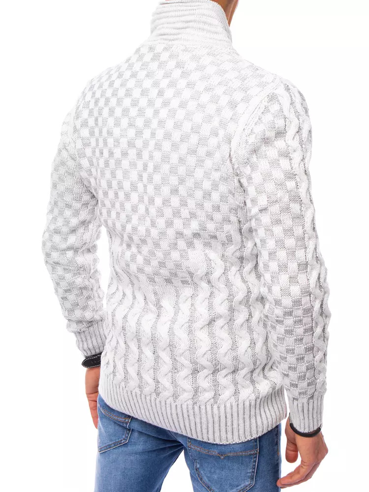 Light gray men's sweater Dstreet