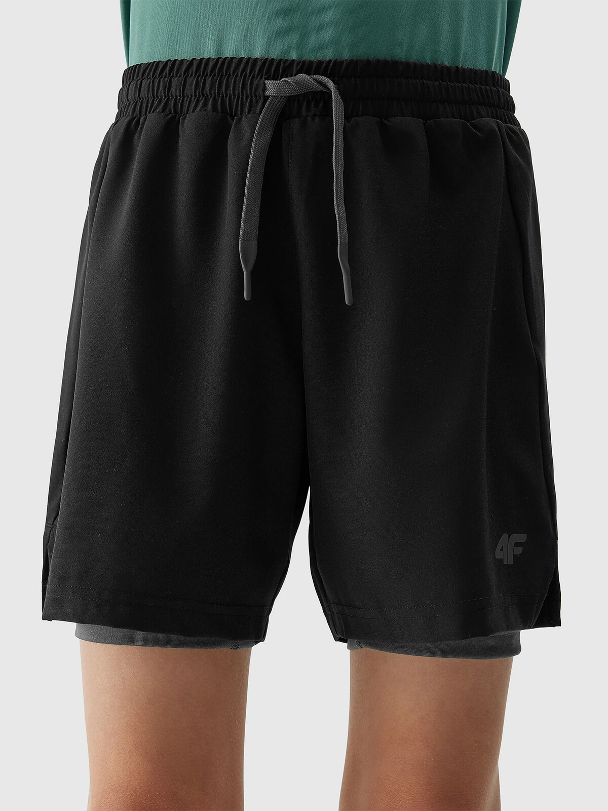 4F Boys&#039; Sports Quick-Drying Shorts - Black