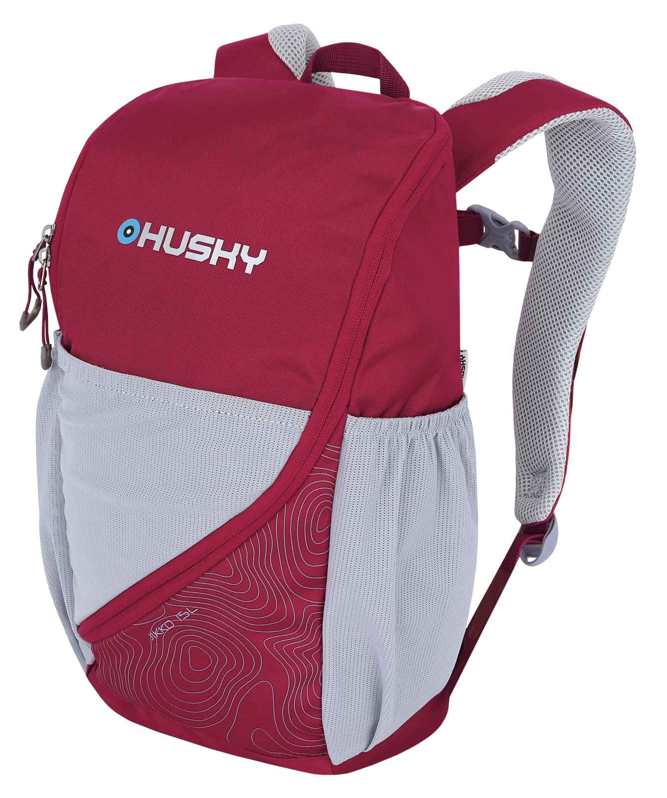 Children's backpack HUSKY Jikko 15l burgundy