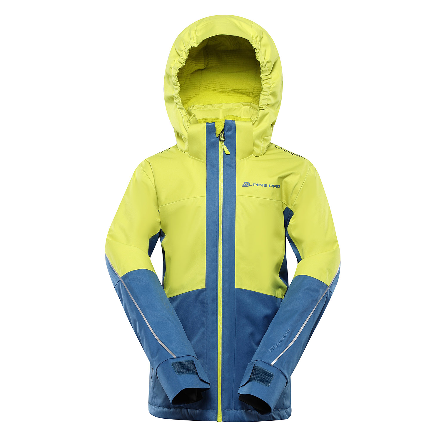 Children's Ski Jacket With Ptx Membrane ALPINE PRO REAMO Sulphur Spring