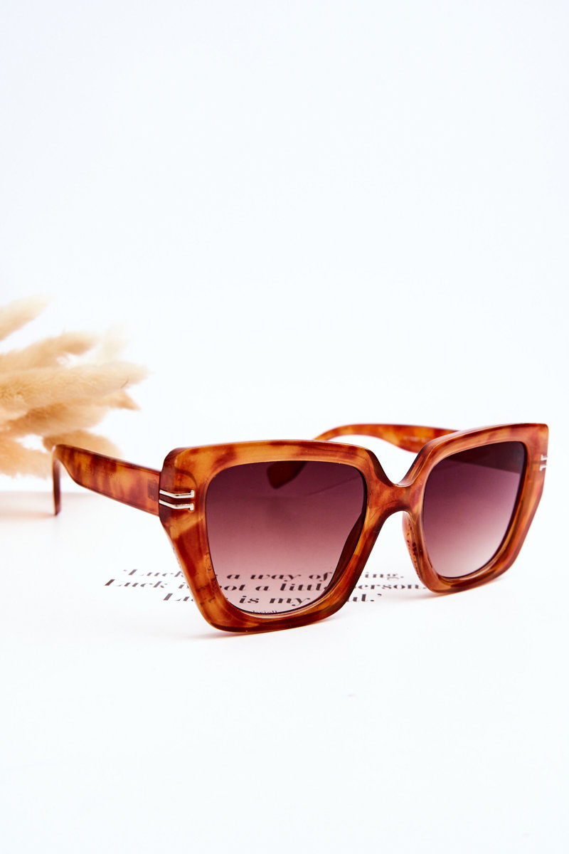Classic Women's Sunglasses Light Brown