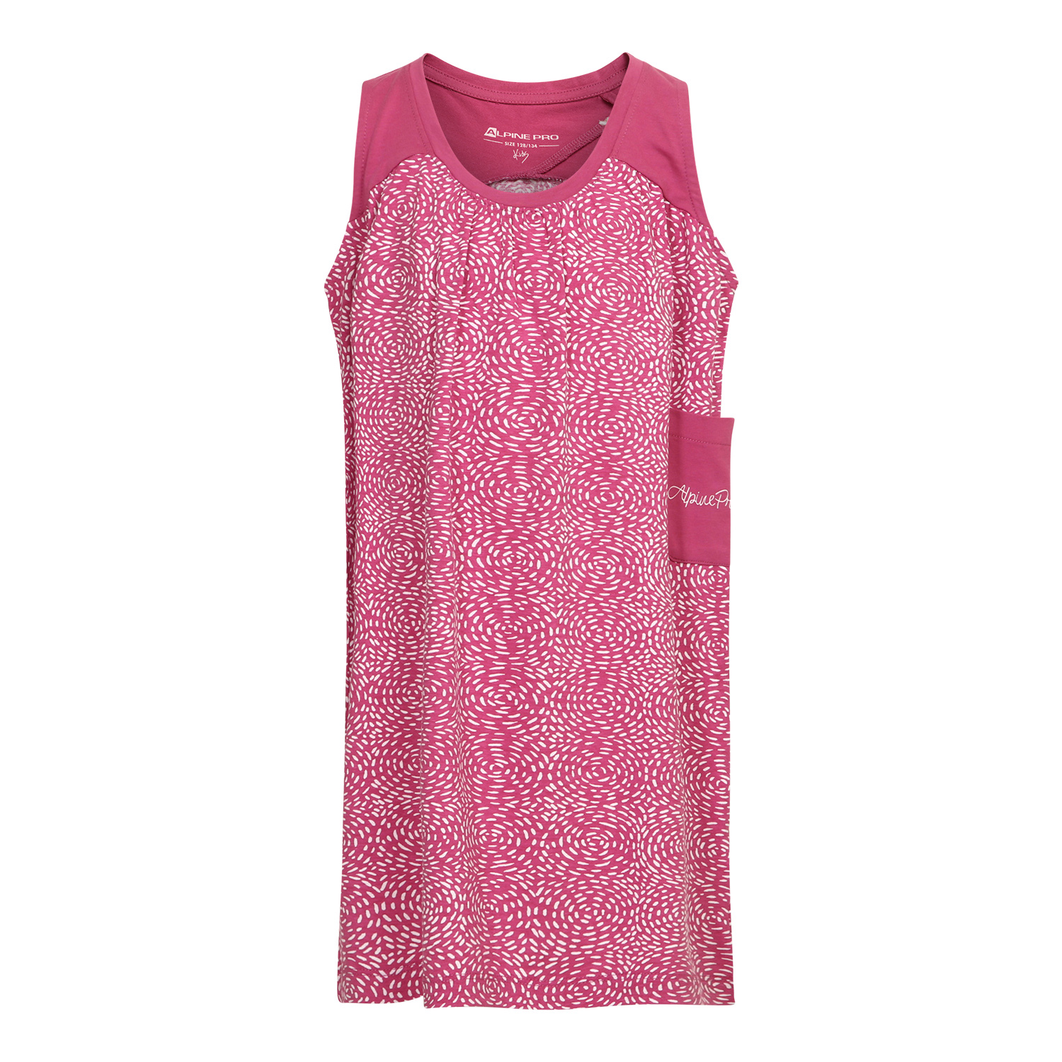 Children's Dress ALPINE PRO GORMO Fuchsia Red Variant Pb