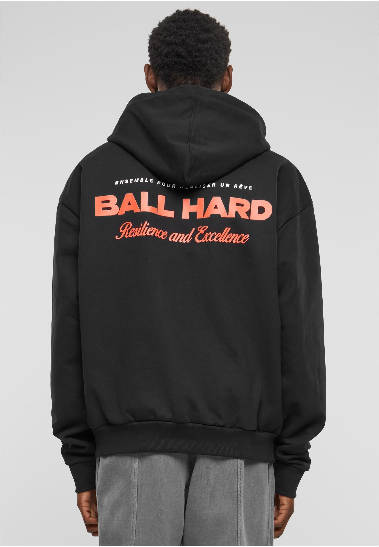 Men's Ultra Heavy Zip Hoody black