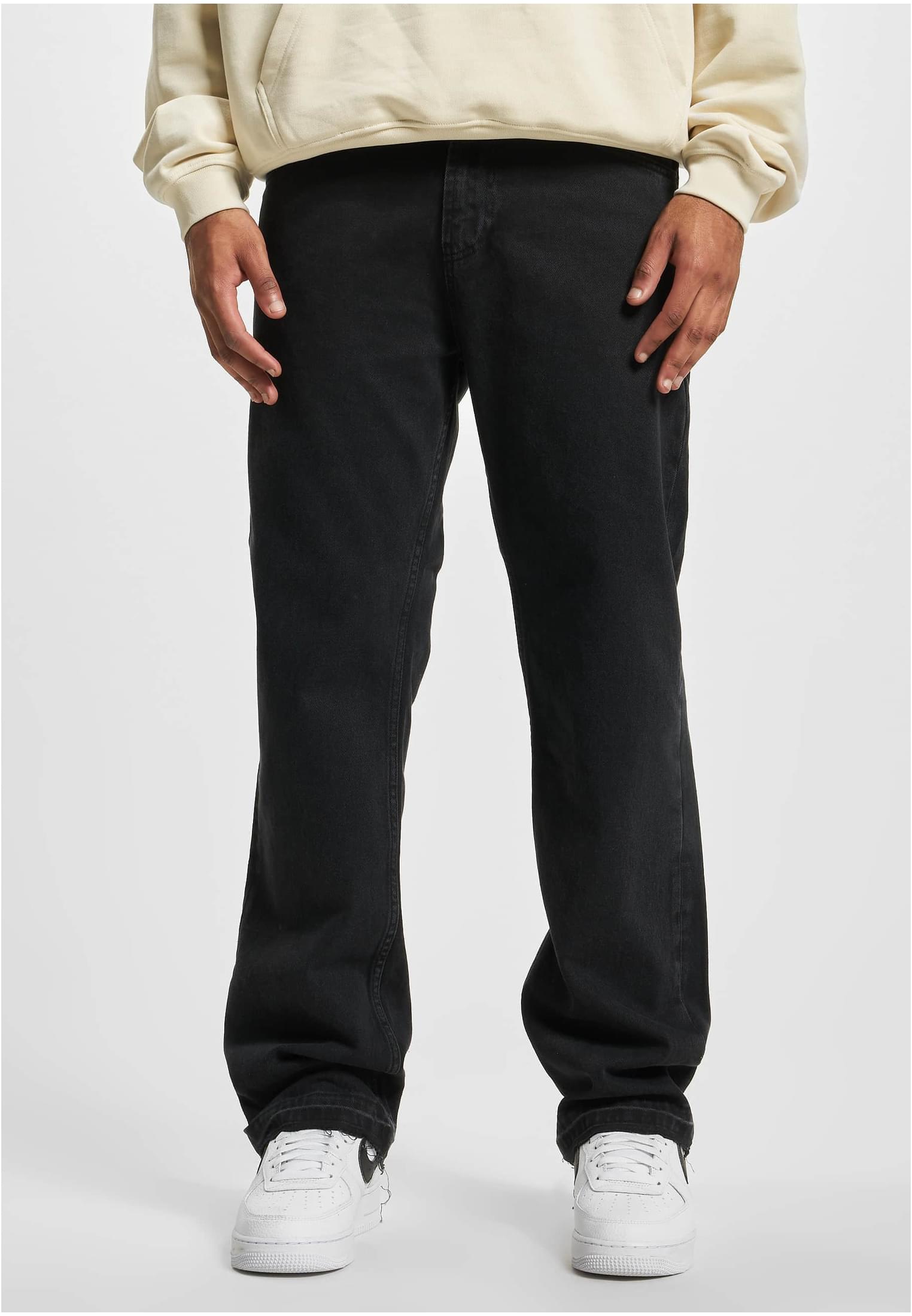 DEF Croială dreaptă lejeră Denim negru