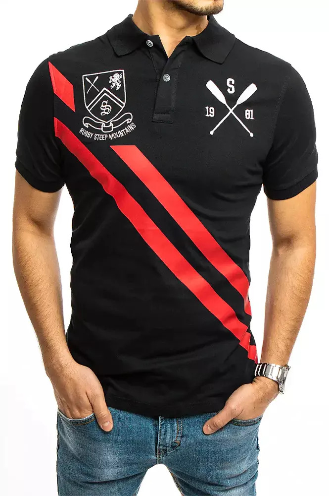 Men's polo t-shirt DStreet Striped