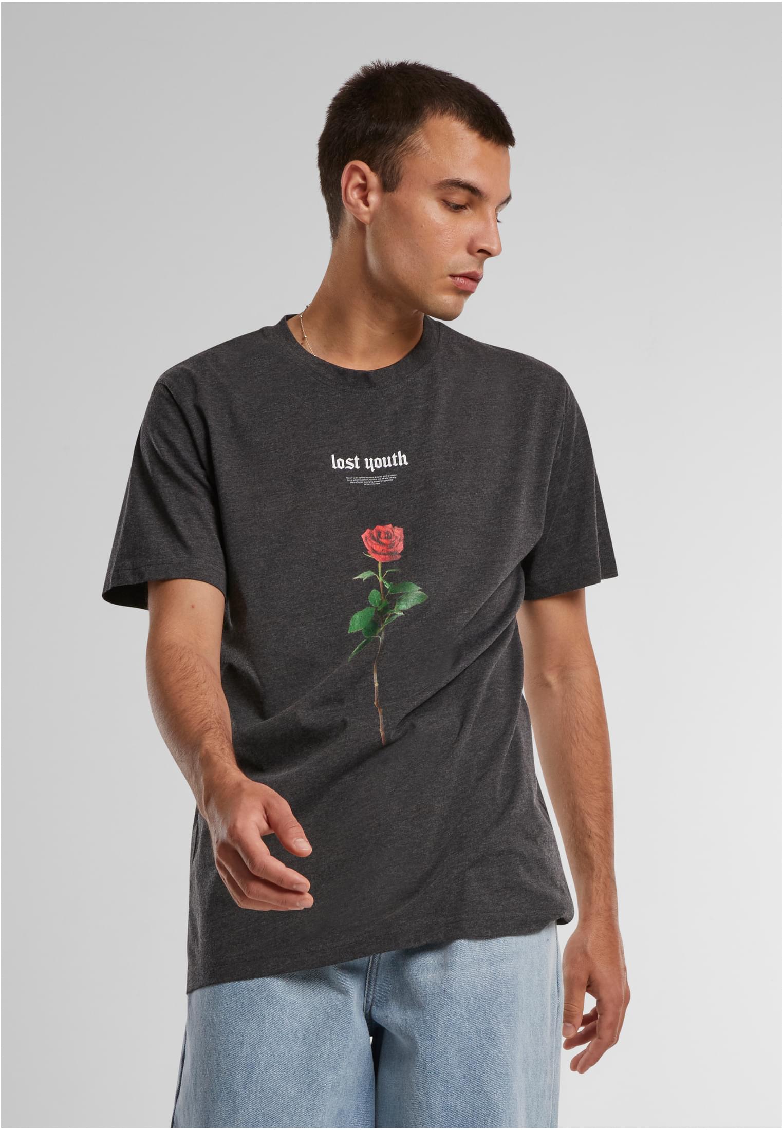 Men's T-shirt Lost Youth Rose - Grey