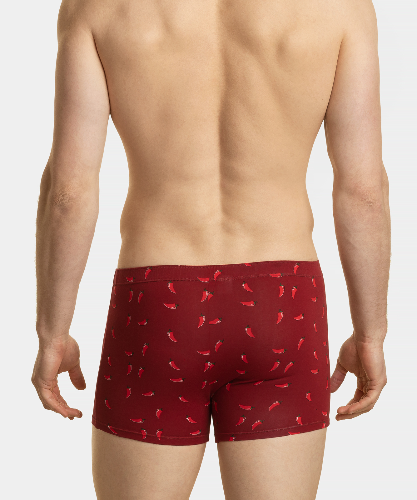 Men&#039;s boxers ATLANTIC 2Pack - burgundy/black